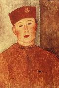 Amedeo Modigliani Le Zouave oil